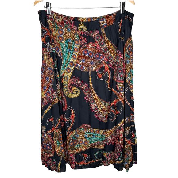 Isle by Melis Kozan 2 Piece Skirt Set Pleated Skirt Top Size Large B3-19 - Picture 5 of 12